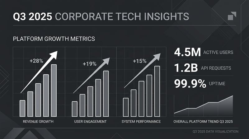 Platform statistics Q3 2025 report