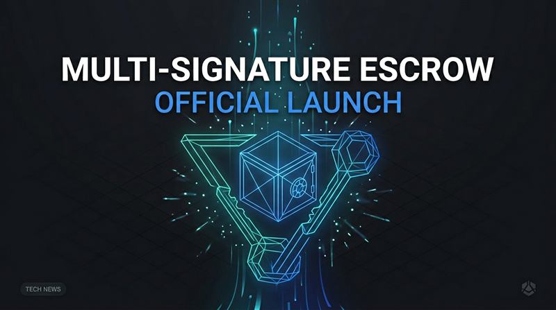 Multi-signature escrow feature launch