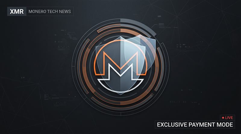XMR only payment option enhanced privacy