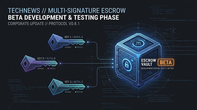 Escrow system multi-signature enhancement