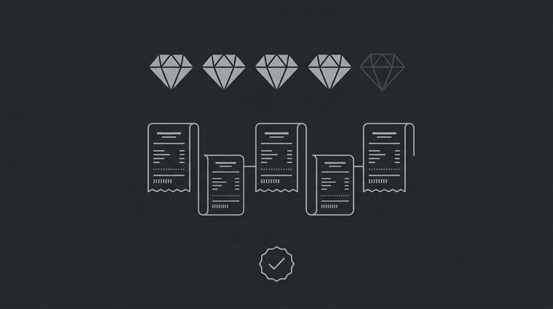 Automated review and rating system marketplace feedback